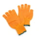 Sea Striker Men's Orange Men's Orange String Knit Gloves