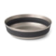 Sea to Summit Detour Stainless Steel Collapsible Bowl Beluga Black Large