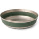 Sea to Summit Detour Stainless Steel Collapsible Bowl Laurel Wreath Green Large