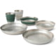 Sea to Summit Detour Stainless Steel Collapsible Dinnerware Set Multi 2P 6-Piece