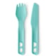 Sea to Summit Passage Cutlery Set 2 Piece Aqua Sea Blue