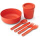 Sea to Summit Passage Dinnerware Set 1P 6 Piece Spicy Orange