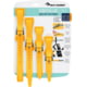 Sea to Summit Stretch-Loc TPU Straps Set 4 Pack Yellow All Sizes x 20mm