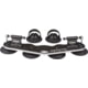 SeaSucker Mini Bomber Rack - 2 Bikes Black