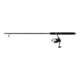 Shur Strike Spinning Combo 6'6" 2-PC Black/Silver w/Line