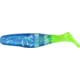 Slider Double Action Minnow Grub 10 1/8in Blue Ice/Chartreuse Tail