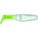 Slider Double Action Minnow Grub 10 1/8in White/Chartreuse