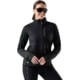 Smartwool Active Fleece Wind 1/2 Zip Jacket - Women's Black Extra Small