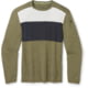 Smartwool Classic Thermal Merino Base Layer Colorblock Crew - Men's K66 Winter Moss Heather Large