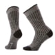 Smartwool Everyday Cozy Waffle Press Crew Socks - Women's Black/Multi Donegal Large