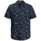 Smartwool Everyday Short Sleeve Button Down - Men's Deep Navy Gone Camping Small