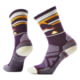 Smartwool Hike Light Cushion Mountain Moon Crew Socks - Women's Purple Iris Small