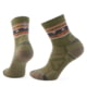 Smartwool Hike Light Cushion Zig Zag Valley Mid Crew Socks - Women's Winter Moss Large