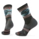 Smartwool Trail Run Targeted Cushion Sunset Trail Crew Socks - Women's Charcoal Small