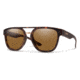 Smith Agency Sunglasses, Matte Tort Frame, Chromapop Brown Lens, 201910N9P53L5