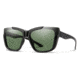 Smith Dreamline Sunglasses - Womens, Black Frame, Chromapop Gray Green Lens, 20127180762L7