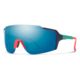 Smith Flywheel Sunglasses Matte Deep Ink Frame ChromaPop Blue Mirror Lens