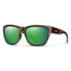 Smith Joya Sunglasses Tortoise Frame ChromaPop Polarized Green Mirror Lens