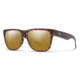 Smith Lowdown 2 Sunglasses Matte Tortoise Frame ChromaPop Polarized Bronze Mirror Lens