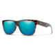 Smith Lowdown 2 Sunglasses Tortoise Frame ChromaPop Polarized Opal Mirror Lens