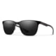 Smith Lowdown Metal Sunglasses Matte Black Frame ChromaPop Polarized Black Lens