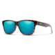 Smith Lowdown Slim 2 Sunglasses Tortoise Frame ChromaPop Polarized Opal Mirror Lens