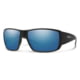 Smith Optics Guide's Choice Sunglasses, ChromaPop Glass Polarized Blue Mirror Lens, Matte Black Frame, 20494700362QG