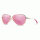 Smith Optics Langley Sunglasses, Gold Frame, Pink Sol-X Lens, LAPCPKMGD