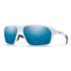 Smith Pathway Sunglasses, Matte White Frame, ChromaPop Polarized Brown Lenses, 2029846HT62QG