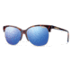 Smith Rebel Sunglasses, Flecked Blue Tortoise Frame, Blue Flash Mirror Lens, BLPCBMFBT