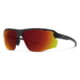 Smith Resolve Sunglasses Matte Black Frame ChromaPop Red Mirror Lens