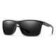 Smith Optics Riptide Sunglasses Matte Black Frame ChromaPop Glass Polarized Black Lens