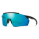 Smith Ruckus PivLock Sunglasses, Matte Black Frame, ChromaPop Opal Mirror Lens, 20152200399G0