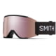 Smith Squad Mag Low Bridge Fit Googles ChromaPop Everyday Rose Gold Mirror Black