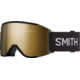 Smith Squad Mag Low Bridge Fit Googles ChromaPop Sun Black Gold Mirror Black