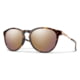 Smith Wander Sunglasses Tortoise Frame ChromaPop Polarized Rose Gold Mirror Lens