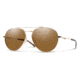 Smith Westgate Sunglasses, Gold Frame, Chromapop Brown Lens, 201241J5G60L5