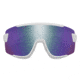 Smith Wildcat Sunglasses, White Frame, ChromaPop Violet Mirror Lens, 2015160BK99DI