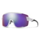 Smith Wildcat Sunglasses, White Frame, ChromaPop Violet Mirror Lens, 2015160BK99DI