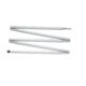 Snow Peak Light Tarp Pole 125cm 2 Pack One Size