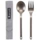 Snow Peak Titanium Fork And Spoon Set One Size