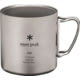 Snow Peak Titanium Vacuum-Insulated Mug 450ml Titanium