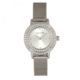 Sophie And Freda Cambridge Bracelet Watch w/Swarovski Crystals - Women's, Silver, One Size, SAFSF4101