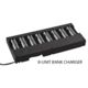 Streamlight 8-Unit Bank Charger w/Batteries - 12V DC Black