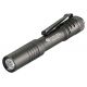 Streamlight MicroStream USB Rechargeable Bright Small LED Flashlight 250/50 Lumens w/ 5in USB Cord and Lanyard Black Clam