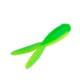Strike King Mr. Crappie Teen-Zee Tails Swimbait Lime-N-Ator 5/8in