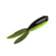 Strike King Mr. Crappie Teen-Zee Tails Swimbait Tuxedo Black Chartreuse 5/8in