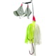 Strike King Premier Plus Buzzbait Fishing Lure Chartreuse White 3/8oz
