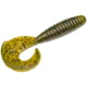 Strike King Rage Tail Grub Fishing Lure Soft Plastic Curly Tail Grub Green Pumpkin 4in 10-Pack