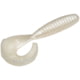 Strike King Rage Tail Grub Fishing Lure Soft Plastic Curly Tail Grub Pearl 4in 10-Pack